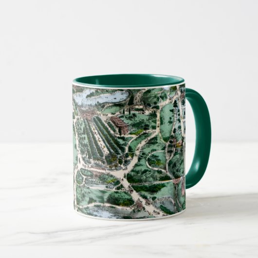 MUG CENTRAL PARK, 1860 (Devant droit)