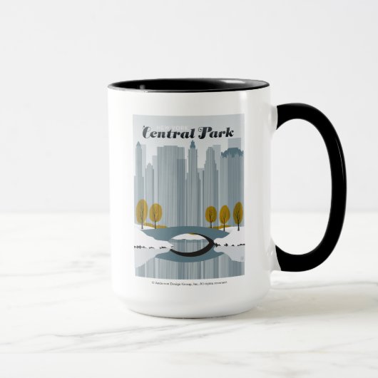 Mug Central Park, NYC - Neige (Droite)
