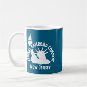 Mug Central Railroad Of New Jersey  (Gauche)