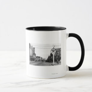 Mug Centralia, photographie de vue de ville de scène