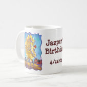 Mug Centre de la fête du poulet (Devant gauche)