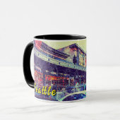 Mug Centre du marché de Seattle Pike (Devant gauche)