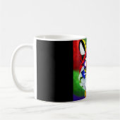 Mug centre noir Alexander's Cat (Gauche)