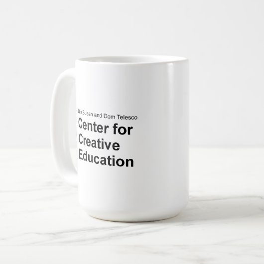 Mug Centre pour l'éducation créative (Devant gauche)