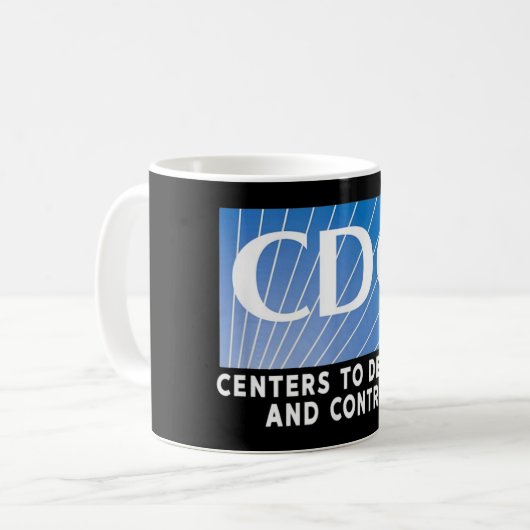 Mug Centres CDC pour tromper les Noirs (Devant gauche)