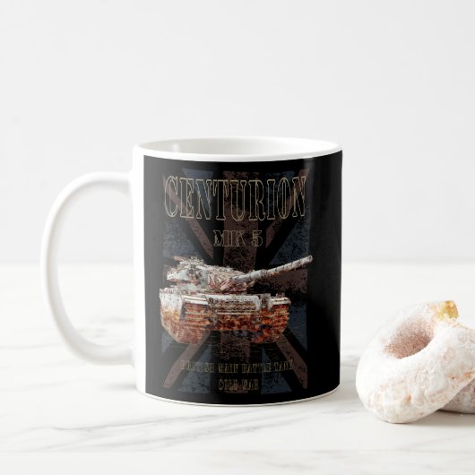 Mug Centurion MK 5 MBT. Batterie principale britanniqu (Avec donut)