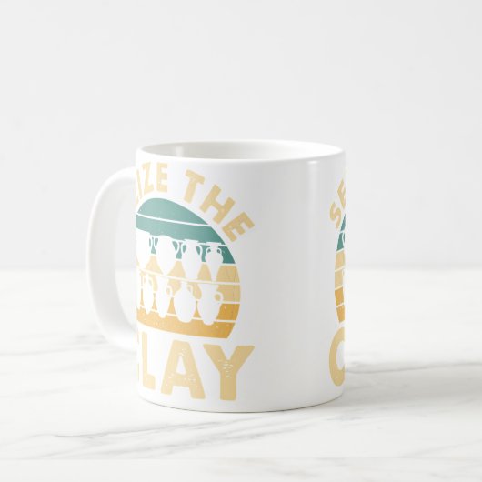 Mug Ceramic Artist Clay Maker Funny Pottery Hobby (Devant gauche)