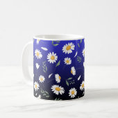 Mug Ceramic mug, Daisy coffee mug, tea cup (Devant gauche)