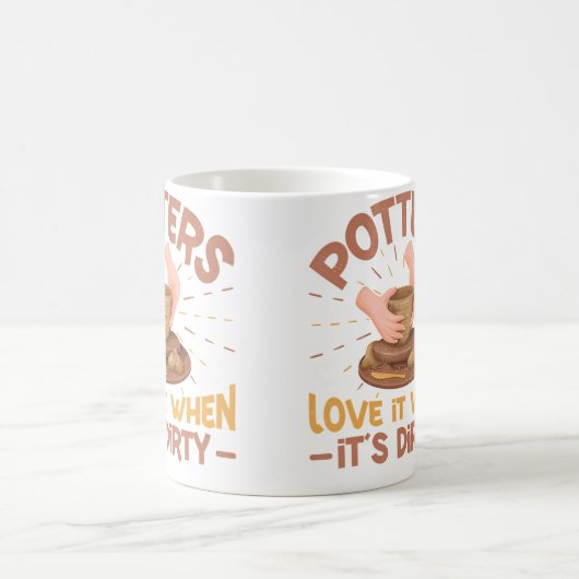 Mug Ceramic Pottery Design (Centre)