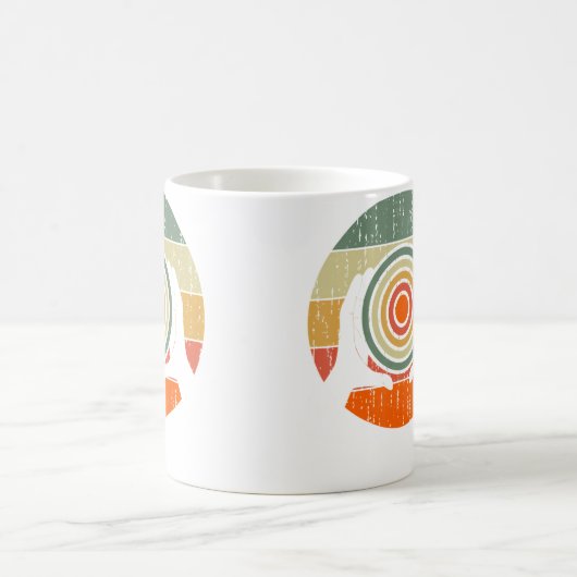 Mug Ceramic Retro Kiln Pottery (Centre)