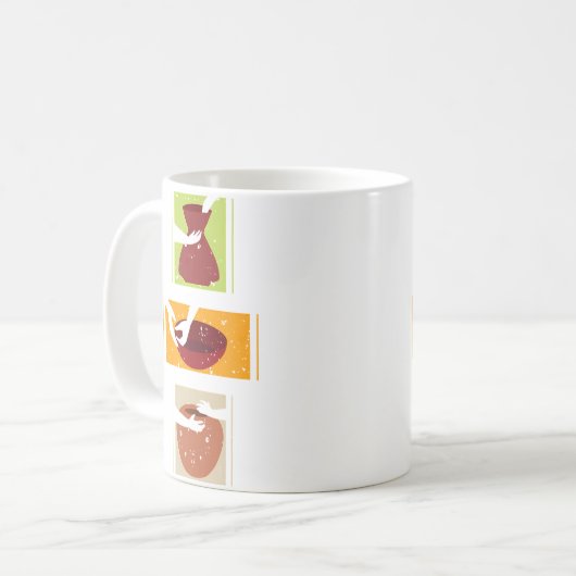 Mug Ceramic Retro Kiln Pottery Lover I Pottery (Devant gauche)