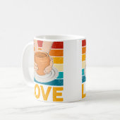 Mug Ceramics Artist - Love Pottery Retro Clay Pottery  (Devant gauche)