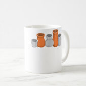 Mug Céramique de poterie (Devant droit)