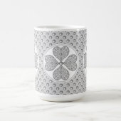 Mug Céramique gris dentelle (Centre)