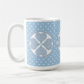 Mug Céramique Lace Bleu clair (Gauche)