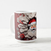 Mug Céramique Père Noël 3D (Devant gauche)