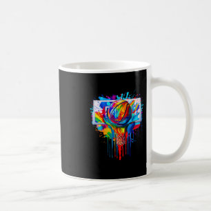 Mug Cerceau de dunk Splash Tie-Dye Ll Sketll Coloré