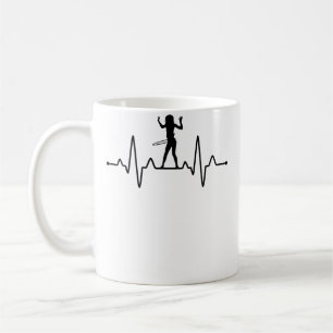 Mug Cerceau de Hula Battement de coeur Ekg Hooping Fit