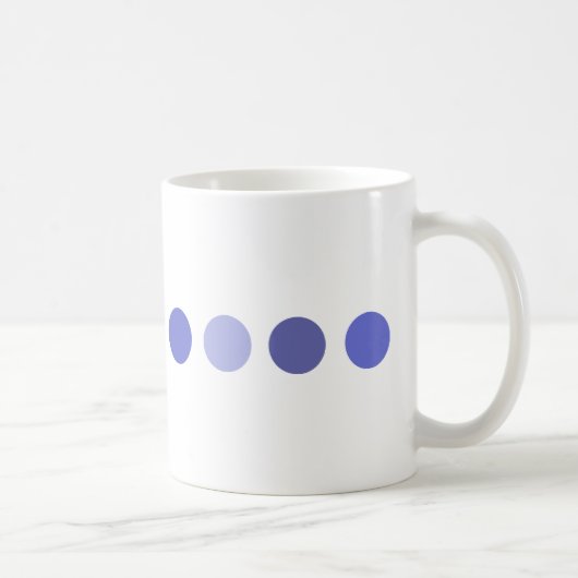 Mug cercle-bleu (Droite)