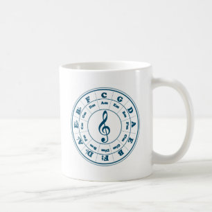Mug Cercle bleu des cinquièmes
