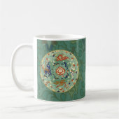 Mug Cercle chinois antique bleu vert (Gauche)