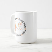 Mug Cercle d'automne (Devant gauche)