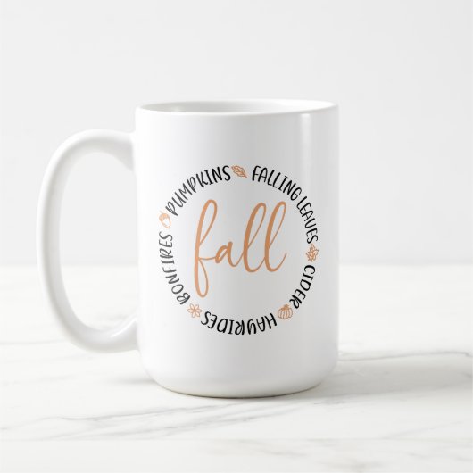 Mug Cercle d'automne (Gauche)