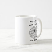 Mug Cercle de jour Pi (Devant droit)