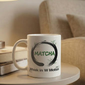 Mug Cercle de science zen de fouet de matcha