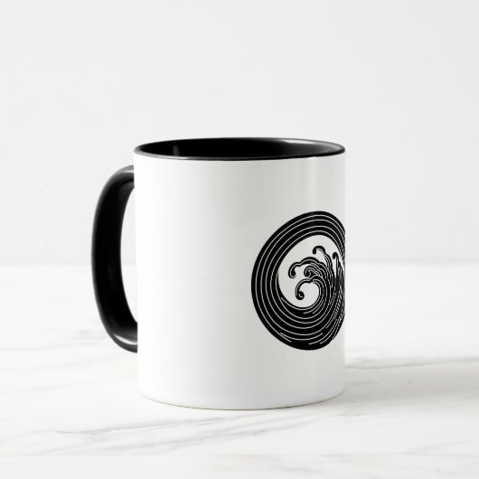Mug Cercle de Swirl (Devant gauche)