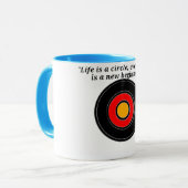 Mug Cercle de vie zen (Devant gauche)