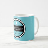 Mug Cercle dentaire personnalisable (Devant droit)
