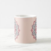 Mug cercle en mosaïque. mandala (Centre)