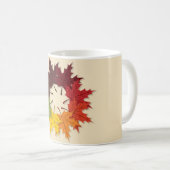 Mug Cercle feuille (Devant droit)