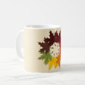 Mug Cercle feuille (Devant gauche)
