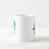 Mug cercle fou de dame de tortue (Centre)