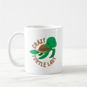 Mug cercle fou de dame de tortue (Gauche)