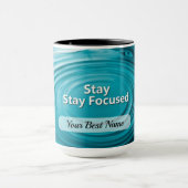 Mug Cercle Restez Concentré (Centre)