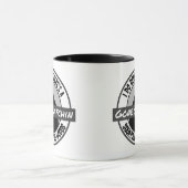 Mug Cercle - Squatchin allé - Squatch en ces bois (Centre)