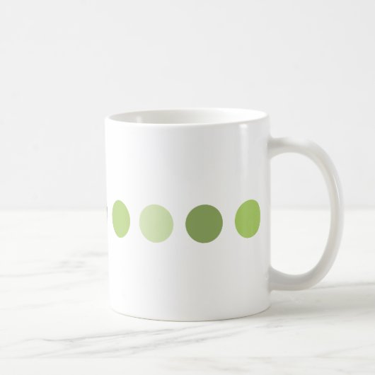 Mug cercle-vert (Droite)