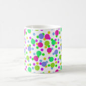 Mug Cercles abstraits sans couture amusants points de (Centre)