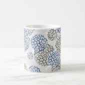 Mug Cercles avec impression de peau de léopard gris et (Centre)