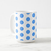 Mug Cercles bleus (Devant gauche)