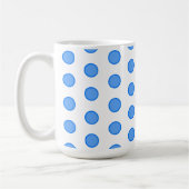 Mug Cercles bleus (Gauche)