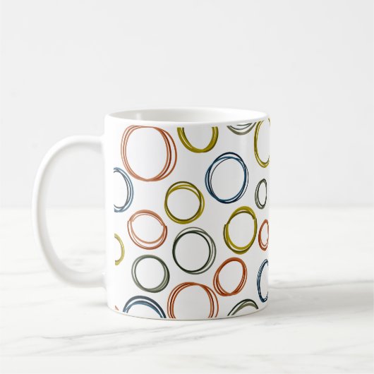 Mug Cercles Boho (Gauche)