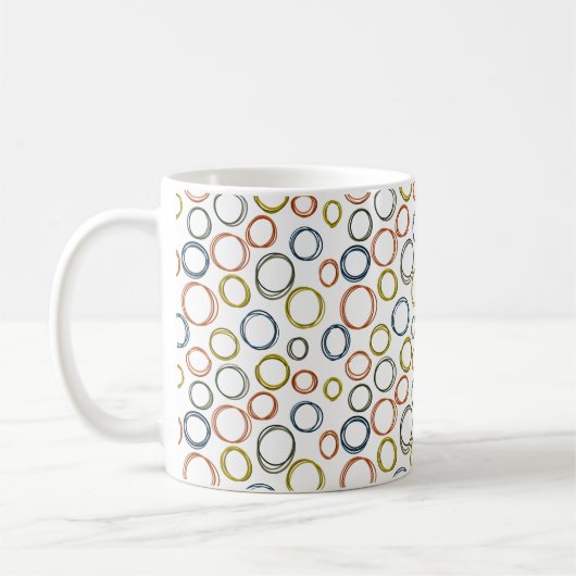 Mug Cercles Boho (Gauche)