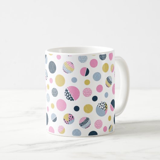 Mug Cercles colorés (Devant droit)