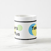 Mug Cercles Colorés Avec Noms Imprimés (Centre)