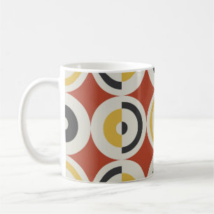 Mug Cercles colorés géométriques sans couture Motif