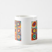 Mug Cercles concentrés Carré de Kandinsky (Centre)